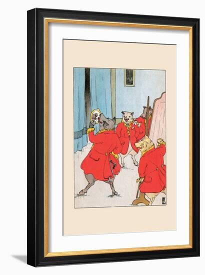 New Coats For the Pigs-Frances Beem-Framed Art Print