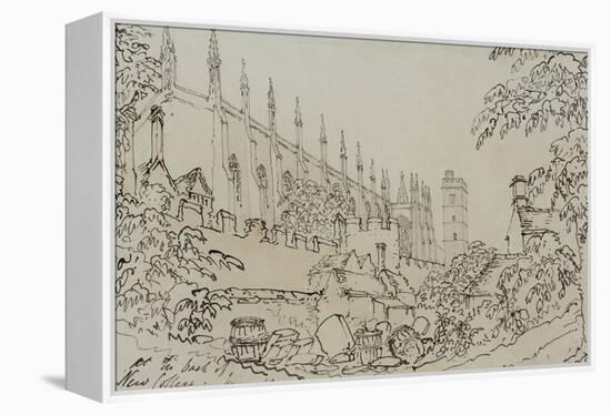 New College, C.1790-null-Framed Premier Image Canvas