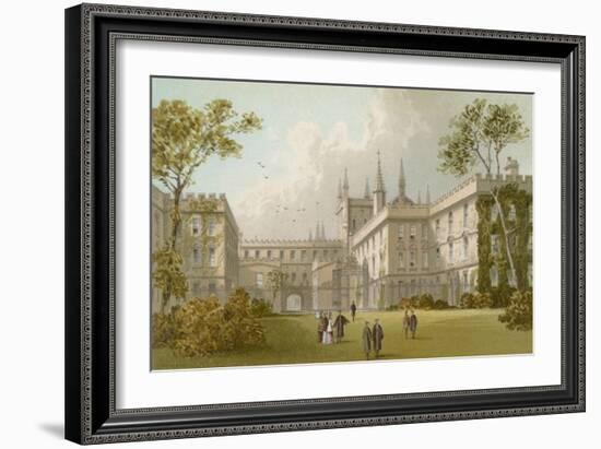 New College - Oxford-English School-Framed Giclee Print