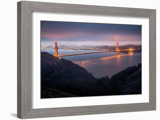New Day at Golden Gate Bridge, San Francisco-Vincent James-Framed Photographic Print