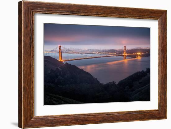 New Day at Golden Gate Bridge, San Francisco-Vincent James-Framed Photographic Print