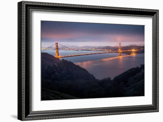 New Day at Golden Gate Bridge, San Francisco-Vincent James-Framed Photographic Print