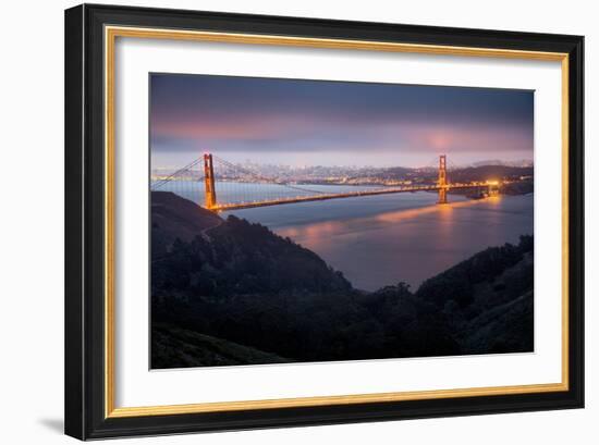 New Day at Golden Gate Bridge, San Francisco-Vincent James-Framed Photographic Print