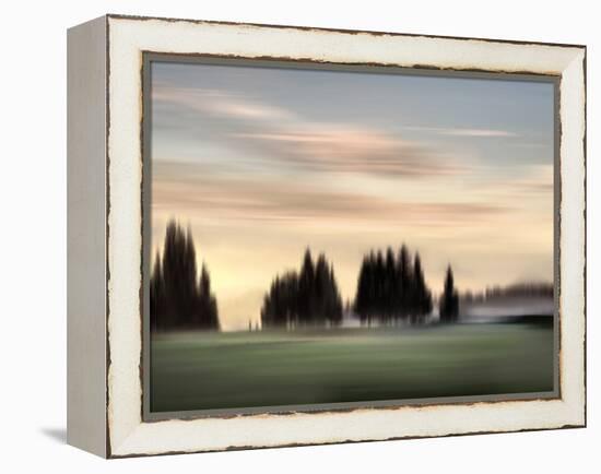 New Day Soft-Madeline Clark-Framed Stretched Canvas