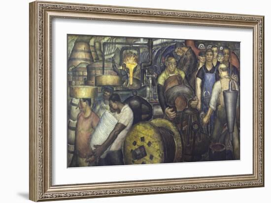 New Deal-Charles Wells-Framed Giclee Print