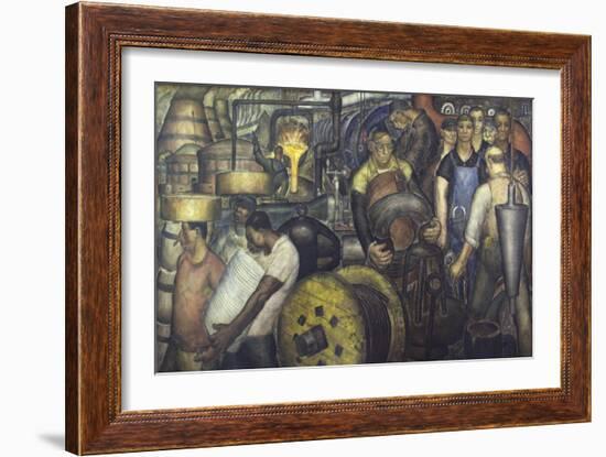 New Deal-Charles Wells-Framed Giclee Print