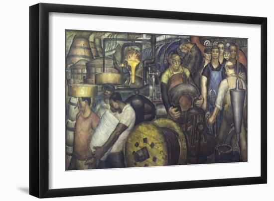 New Deal-Charles Wells-Framed Giclee Print