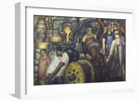 New Deal-Charles Wells-Framed Giclee Print