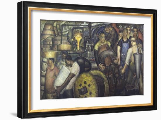 New Deal-Charles Wells-Framed Giclee Print