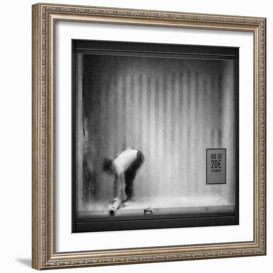 New Deco-Roswitha Schleicher-Schwarz-Framed Photographic Print