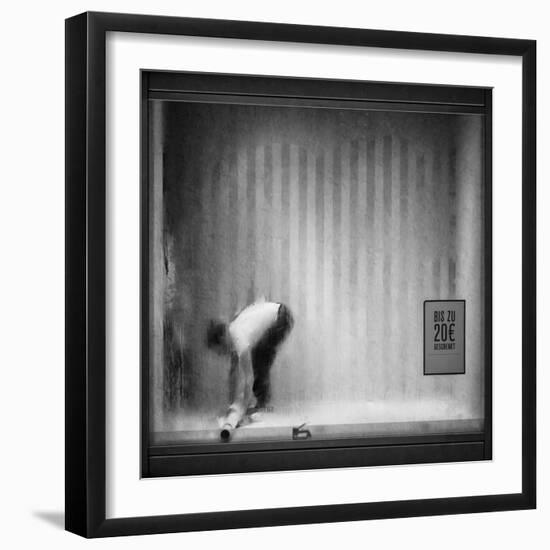 New Deco-Roswitha Schleicher-Schwarz-Framed Photographic Print