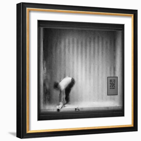 New Deco-Roswitha Schleicher-Schwarz-Framed Photographic Print