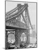 New East River Bridge (Williamsburg Bridge) from Brooklyn, New York, N.Y.-null-Mounted Photo
