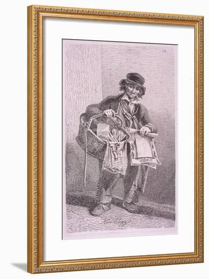 New Elegy, Cries of London, 1819-John Thomas Smith-Framed Giclee Print