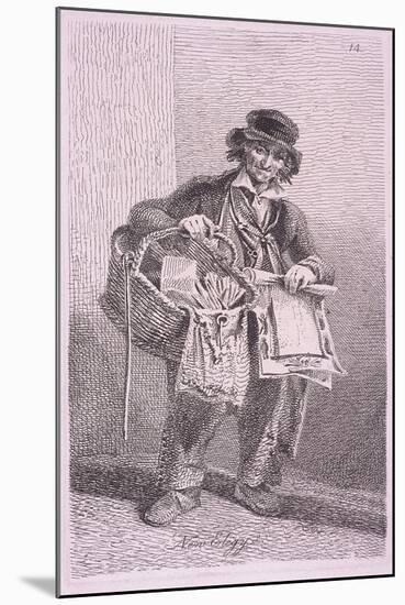 New Elegy, Cries of London, 1819-John Thomas Smith-Mounted Giclee Print