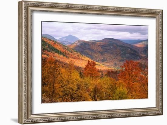 New England Autumn Hills, Conway New Hampshire-Vincent James-Framed Photographic Print