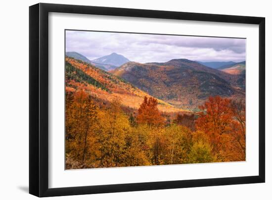 New England Autumn Hills, Conway New Hampshire-Vincent James-Framed Photographic Print