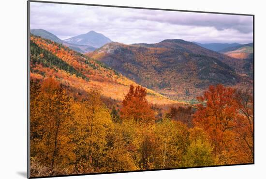 New England Autumn Hills, Conway New Hampshire-Vincent James-Mounted Photographic Print