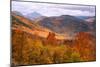 New England Autumn Hills, Conway New Hampshire-Vincent James-Mounted Photographic Print