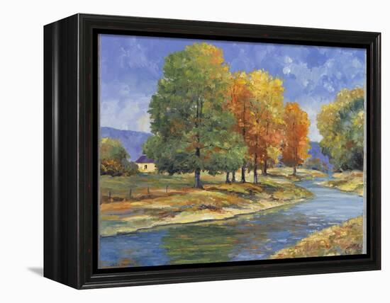 New England Autumn-John Zaccheo-Framed Premier Image Canvas