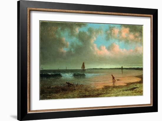 New England Coastal Scene-Martin Johnson Heade-Framed Giclee Print