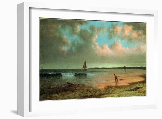 New England Coastal Scene-Martin Johnson Heade-Framed Giclee Print