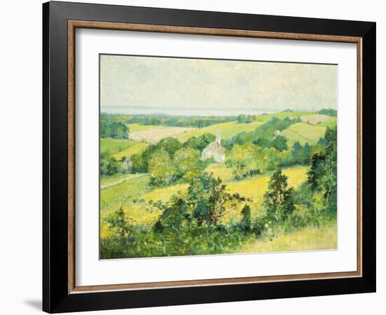 New England Hills-Robert William Vonnoh-Framed Giclee Print