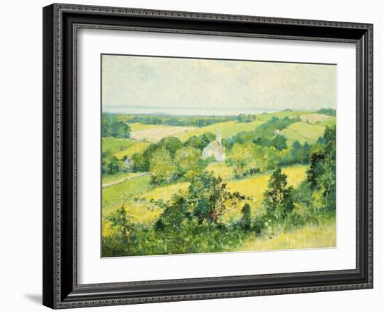 New England Hills-Robert William Vonnoh-Framed Giclee Print