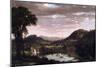 New England Landscape-Frederic Edwin Church-Mounted Art Print