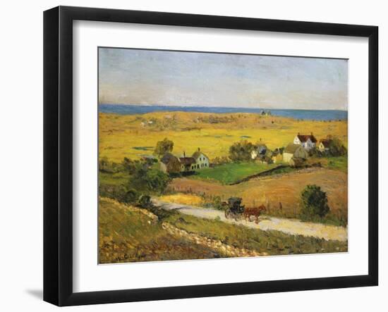 New England Landscapes-William James Glackens-Framed Giclee Print