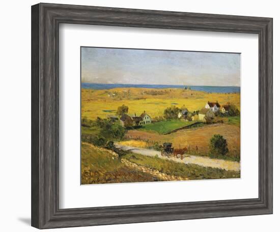 New England Landscapes-William James Glackens-Framed Giclee Print