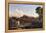 New England Scene-Frederic Edwin Church-Framed Stretched Canvas