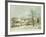 New England Winter Scene, 1861, Currier and Ives, Publishers-Mary Cassatt-Framed Giclee Print