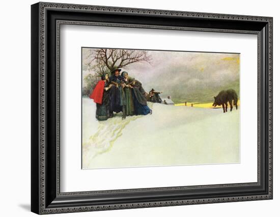 New England Witches-Howard Pyle-Framed Photographic Print