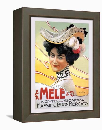 New Fashion for the Married Women-Achille Beltrame-Framed Stretched Canvas