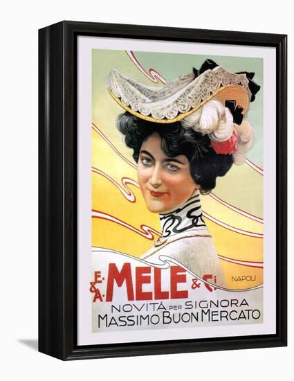 New Fashion for the Married Women-Achille Beltrame-Framed Stretched Canvas