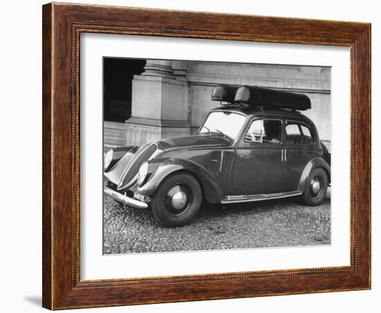 New Fiat Car-Carl Mydans-Framed Photographic Print