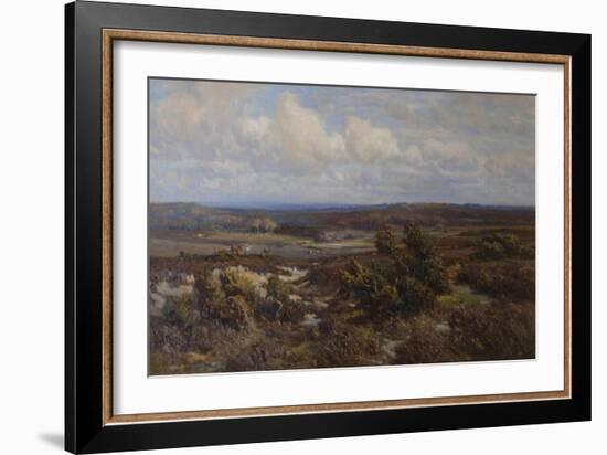 New Forest-Frederik Golden Short-Framed Giclee Print