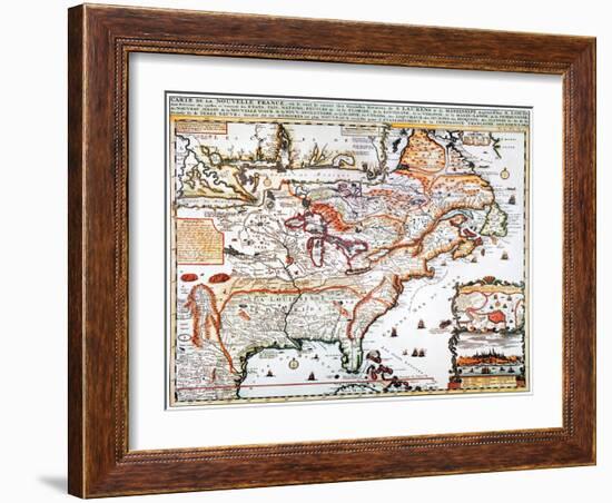 New France, 1719-null-Framed Giclee Print