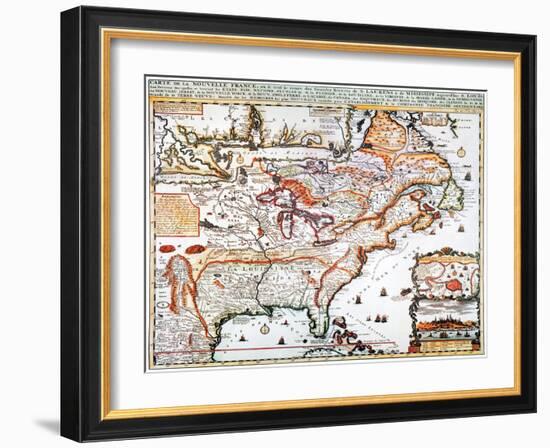 New France, 1719-null-Framed Giclee Print