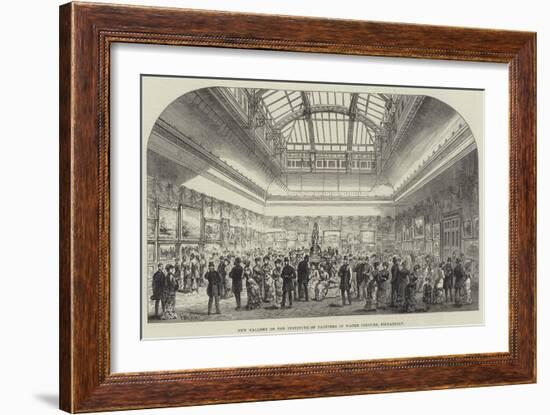 New Gallery of the Institute of Painters in Water Colours, Piccadilly-Frank Watkins-Framed Giclee Print