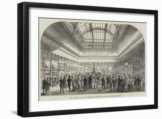 New Gallery of the Institute of Painters in Water Colours, Piccadilly-Frank Watkins-Framed Giclee Print