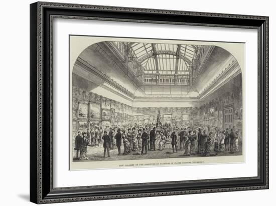 New Gallery of the Institute of Painters in Water Colours, Piccadilly-Frank Watkins-Framed Giclee Print