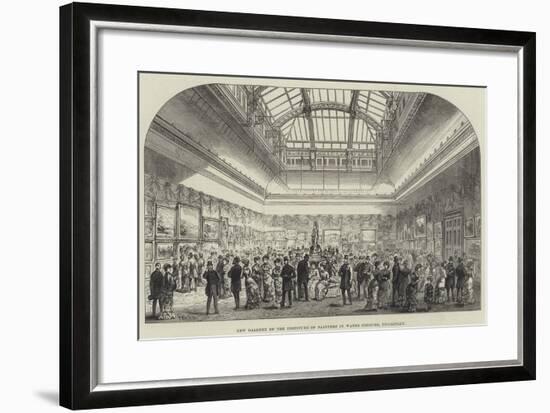 New Gallery of the Institute of Painters in Water Colours, Piccadilly-Frank Watkins-Framed Giclee Print