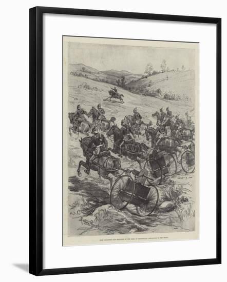 New Galloping Gun Designed by the Earl of Dundonald, Advancing to the Front-Melton Prior-Framed Giclee Print