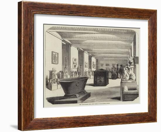 New Graeco-Roman Room, Just Opened at the British Museum-null-Framed Giclee Print