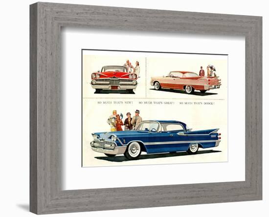 New Great-So Much That's Dodge-null-Framed Art Print