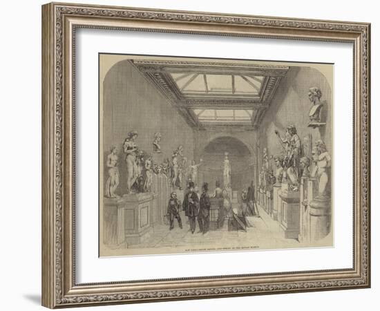 New Greco-Roman Saloon, Just Opened at the British Museum-null-Framed Giclee Print