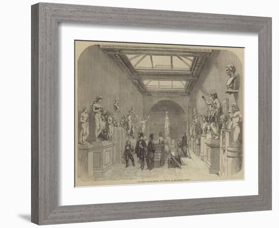 New Greco-Roman Saloon, Just Opened at the British Museum-null-Framed Giclee Print