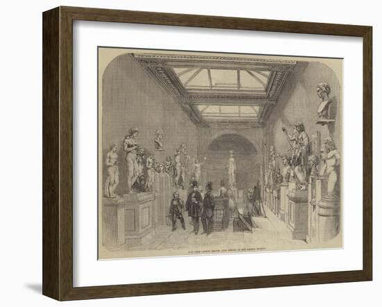 New Greco-Roman Saloon, Just Opened at the British Museum-null-Framed Giclee Print